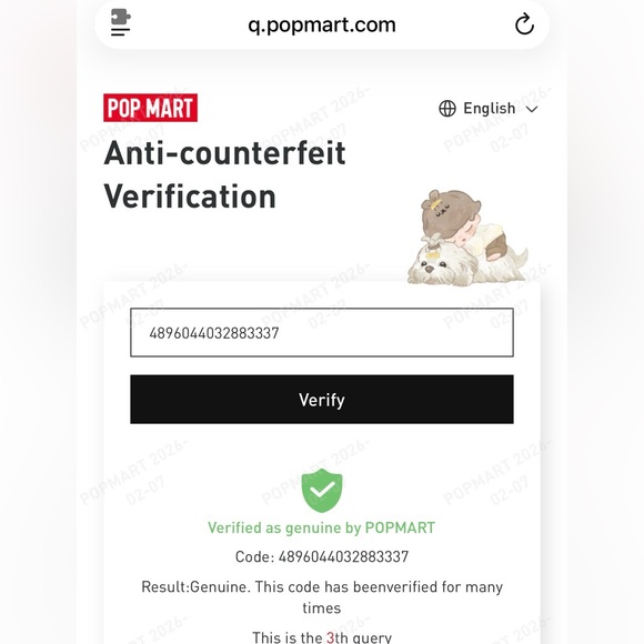 Labubu Sesame Bean - Picture 5 of 5